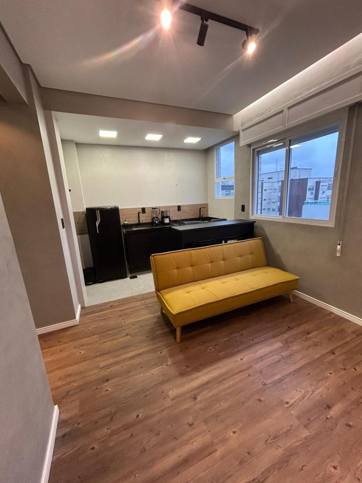 Apartamento Frente A Praia Do Embare Santos Kültér fotó